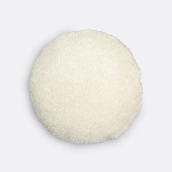 Coussin Ouate La Redoute Intérieurs rond en sherpa effet peluche