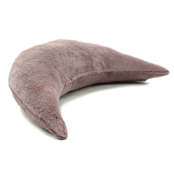 Coussin lune The Deco Factory rose poudré légèrement scintillant