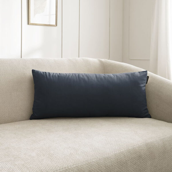 Lot de 2 coussins bifaces STOCKHOLM bleu 30x70 BOBOCHIC
