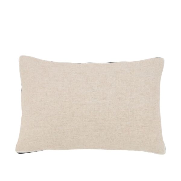 Coussin Maisons du Monde BERJA beige, en viscose et lin lavé