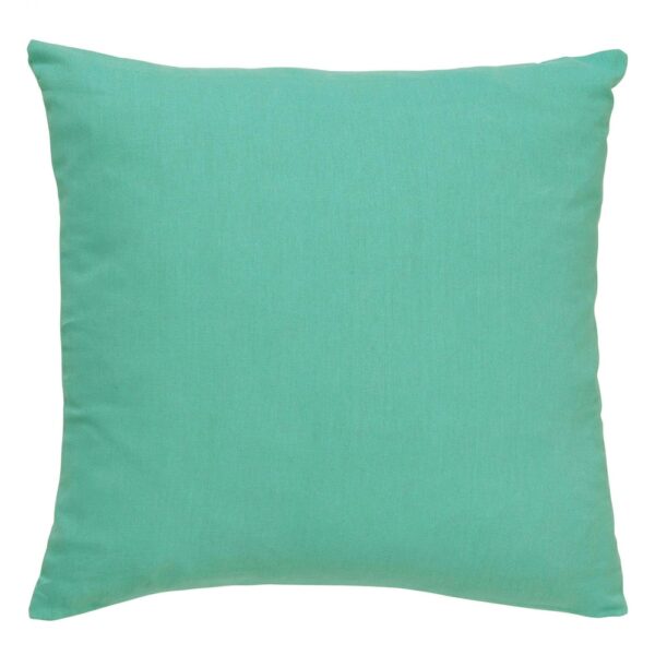 Coussin Dutch Decor James bleu carré avec enveloppe en coton et garnissage polyester