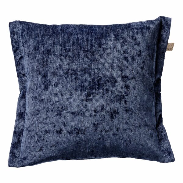 Coussin décoratif Dutch Decor Lewis bleu Insignia Blue au format carré