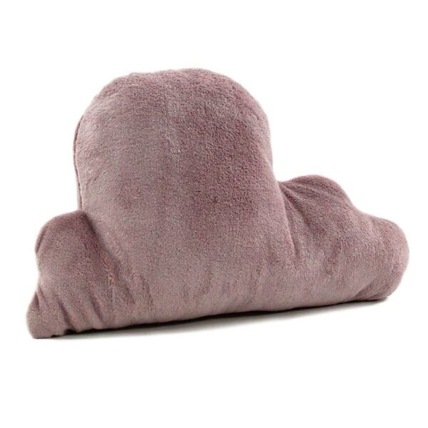Coussin nuage The Deco Factory rose poudré, forme nuage et finition légèrement scintillante