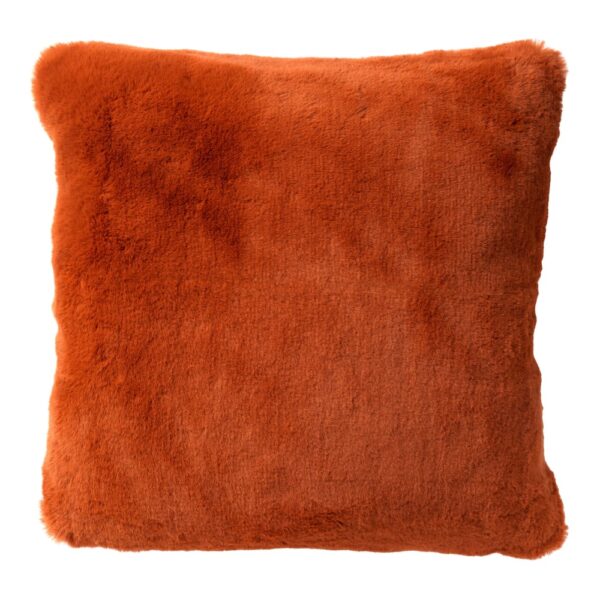 Coussin Dutch Decor orange avec housse zippée et garnissage inclus