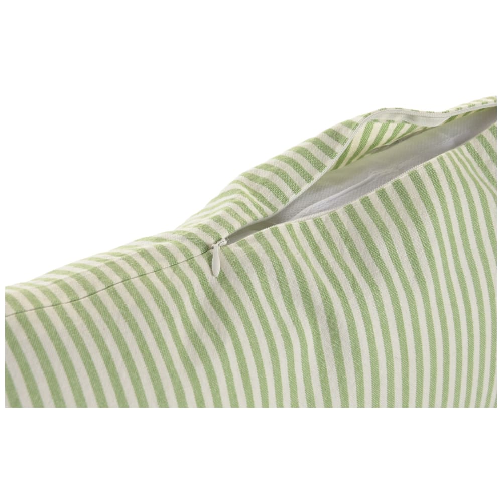 Lot de deux coussins en coton NIYLO verts, format 50 x 30 cm — vue 5